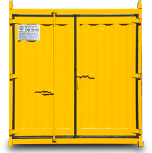 how a shipping container is made